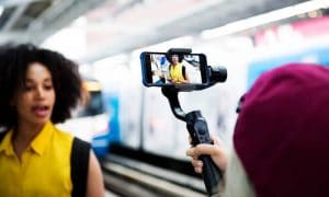 using a tripod to film iphone video